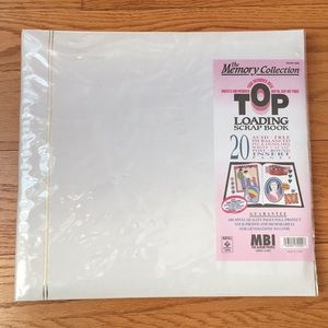 NEW 20 page Top loading scrap book